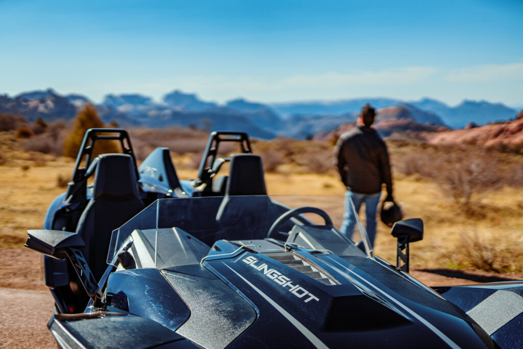 Experience Zion in a Polaris Slingshot
